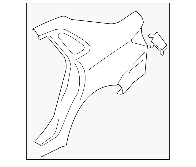 20132014 Subaru Impreza Quarter Panel 51439FG2409P Subaru Parts Store