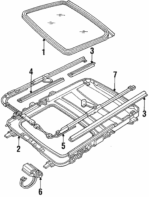 Sunroof for 1985 Oldsmobile Cutlass Salon #0