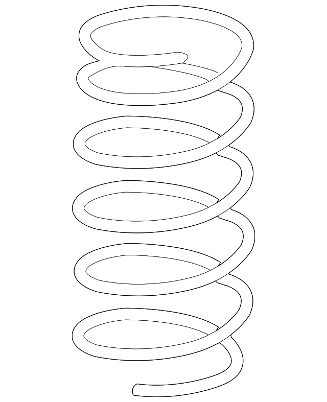 Genuine Coil Spring for 20102017 Volvo XC60 Part 31280483 Over 30