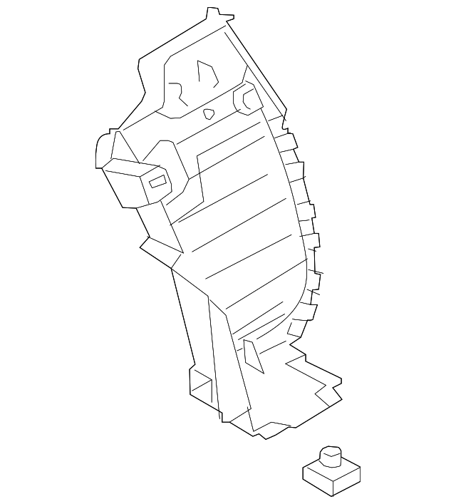 Splash Shield - Scion (52592-WB001)