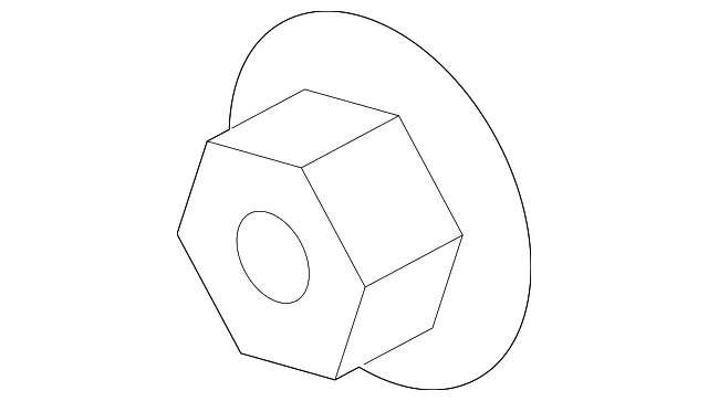 Side Retainer Nut - Scion (90118-WB689)