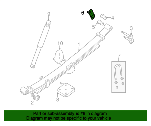 KIT 12 BOCCOLE BALESTRE POSTERIORI MITSUBISHI L200 - HYUNDAI GALLOPER I