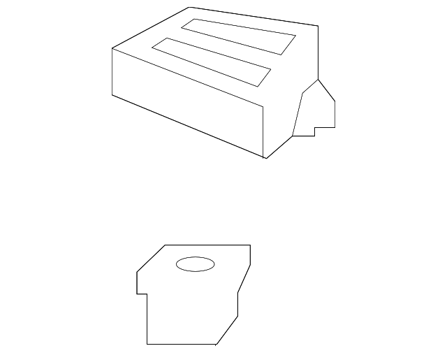 Passenger Side Pickup Box Tailgate Outer Molding - GM (84434831)