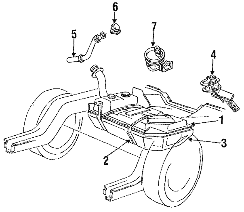 Fuel Tank Strap - Ford (E7ZZ-9092-B)