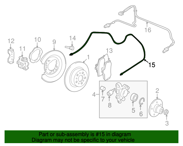 19992000 Volvo Brake Line 9438278