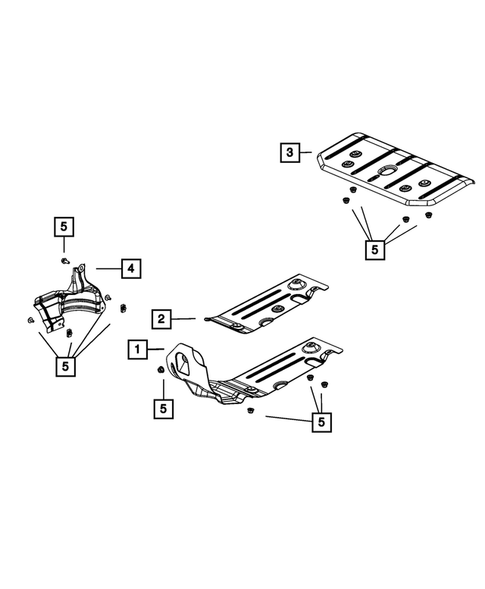 Heat Shields for 2007 Jeep Wrangler | Mopar Estores