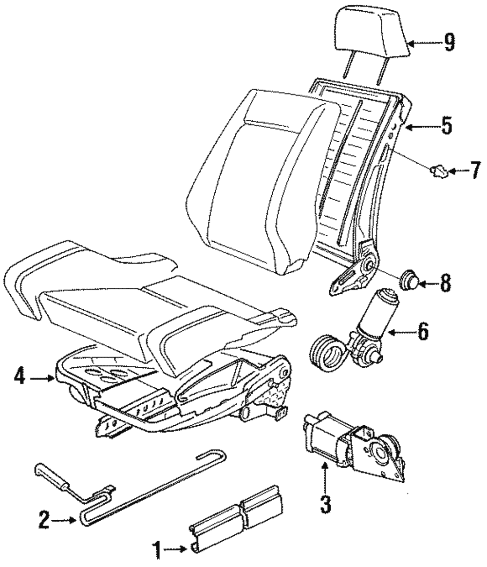 Tilt Lever - Volkswagen (867-881-634-LX5)