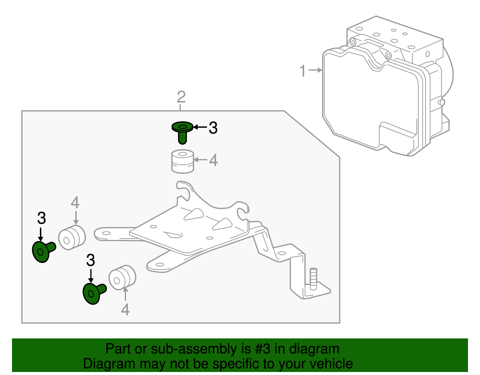 Mount Bracket Collar - Scion (44521-12050)