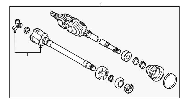 Axle Assembly - Toyota (43420-06812)