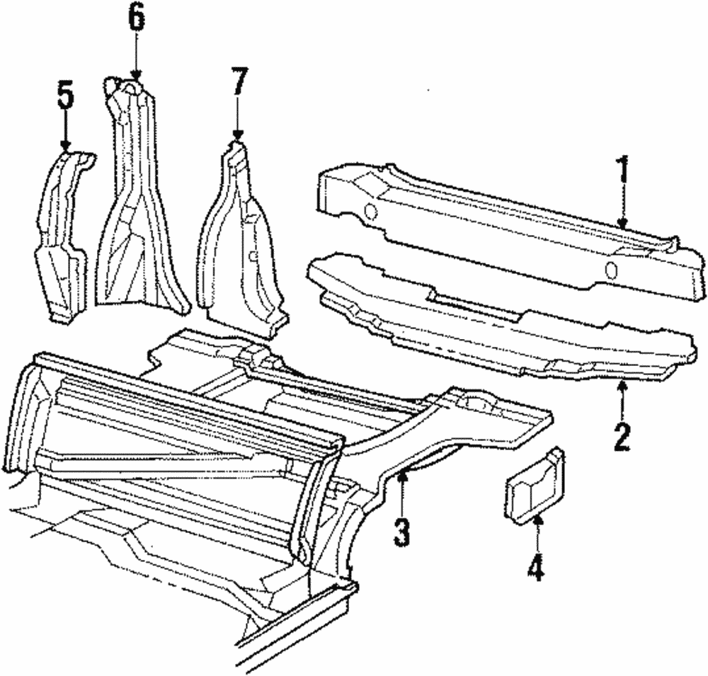 Tail Lamp Pocket - GM (20159855)