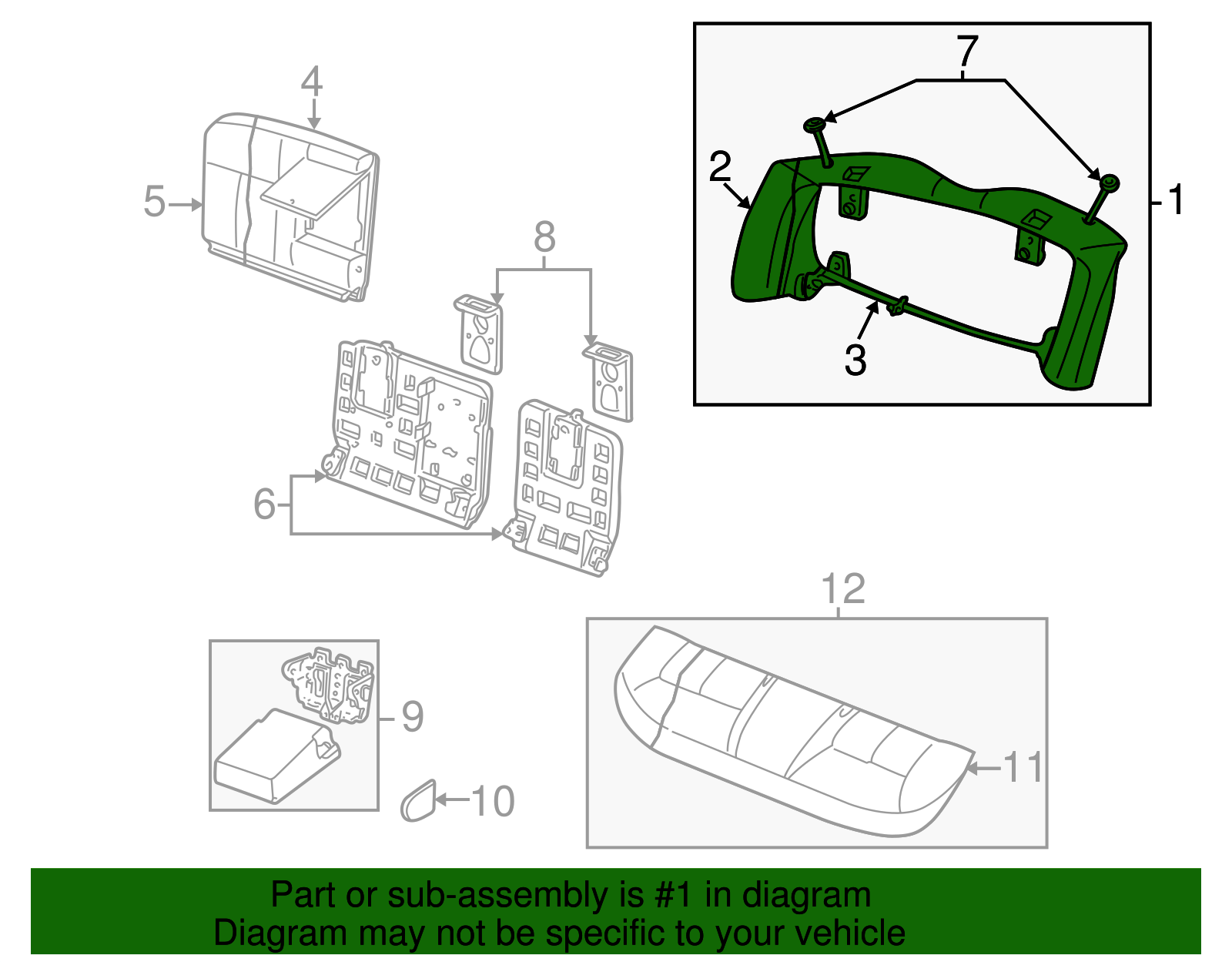 Cover Assembly - Ford (YF4Z-5466656-AAA)