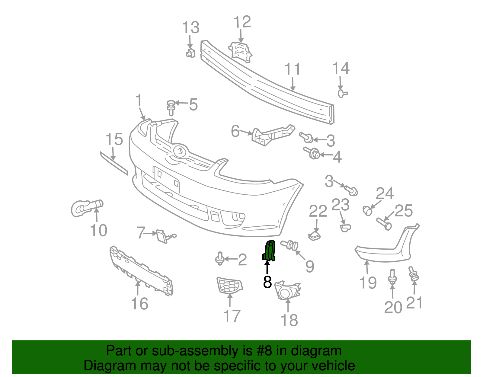 Tow Hook Bracket - Scion (51962-52030)