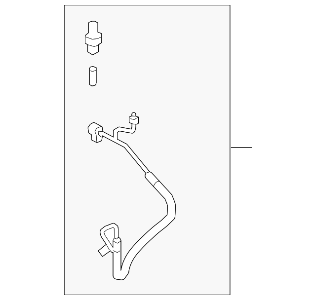 2021-2023 Ford Bronco Sport Discharge Line LX6Z-19972-P | OEM  