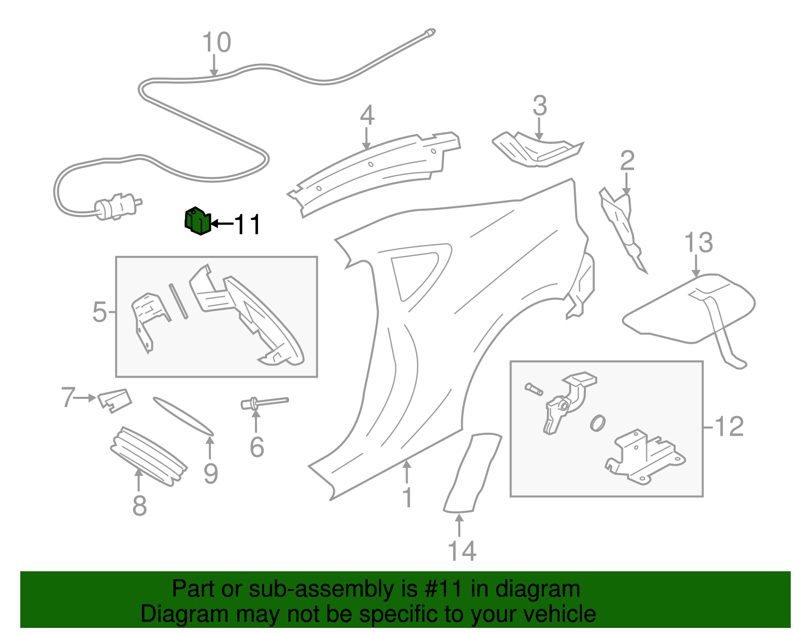 Release Cable Holder - Scion (SU003-03002)