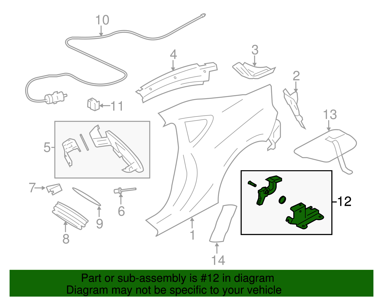 Opener Assembly - Scion (SU003-01407)