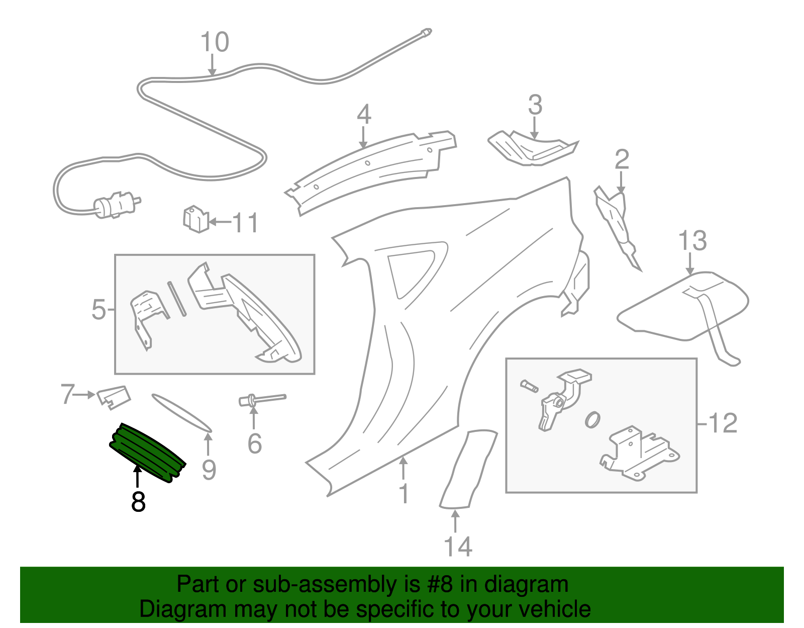 Fuel Pocket - Scion (SU003-01269)