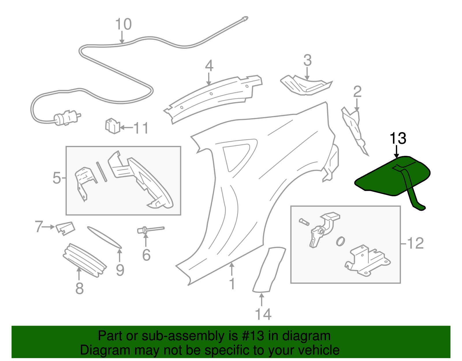 Handle Cover - Scion (SU003-01412)