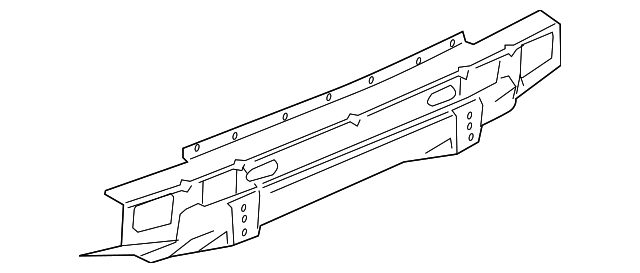 Rear Bumper Impact Bar (19178227)