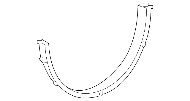 Engine Cooling Fan Lower Shroud - GM (94756646)
