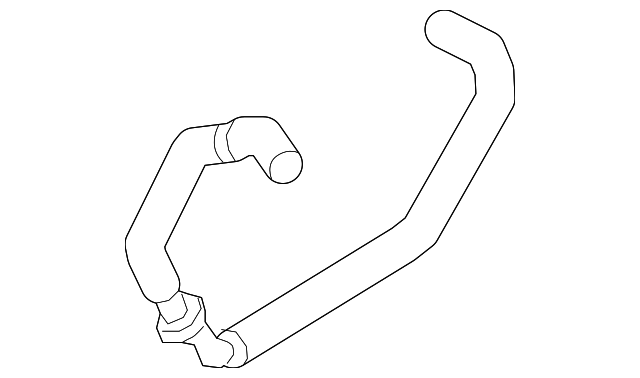 Lower Hose - Ford (GD9Z-8286-A)