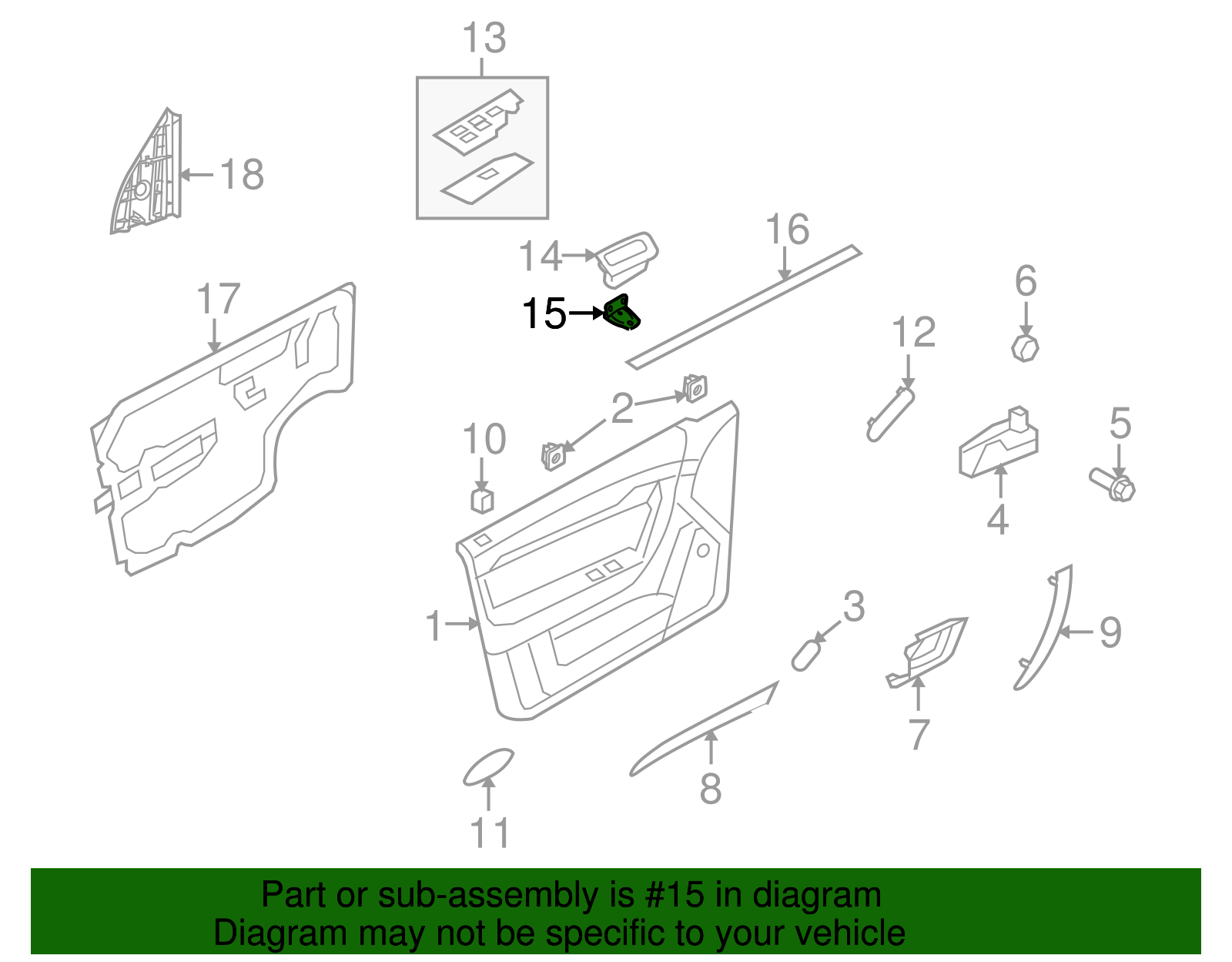 Bracket - GM (96649639)