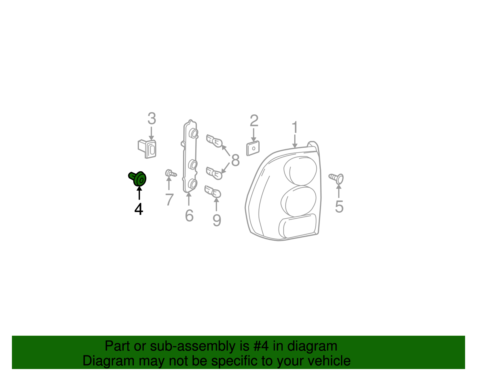 Multi-Purpose Retainer - GM (15289020)