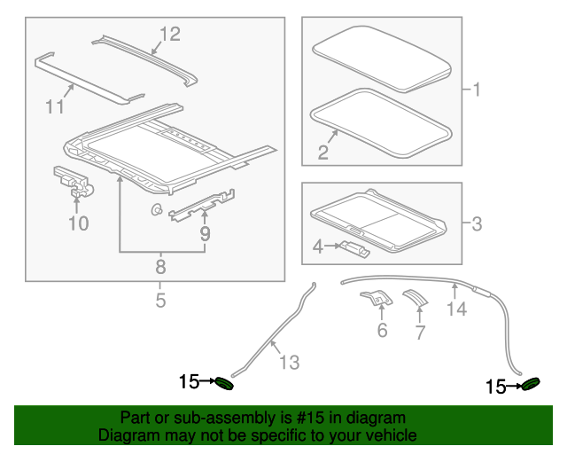 20132015 Nissan Altima Sunroof Drain Hose Drain Valve 062123000P XportAuto