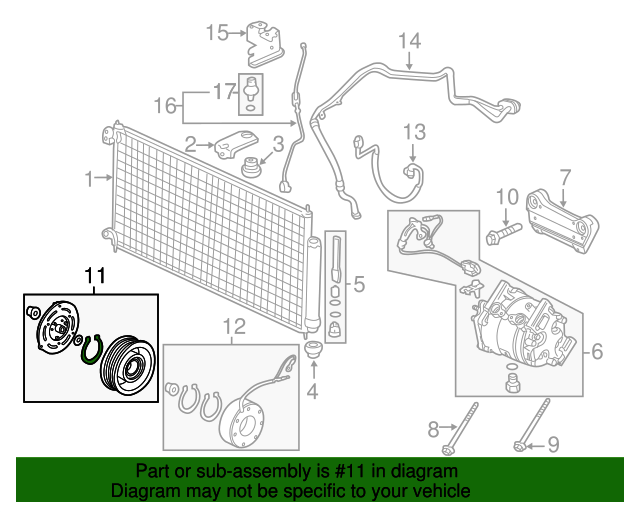 20042008 Acura TSX Clutch 38900RBB006 OEM Parts Online