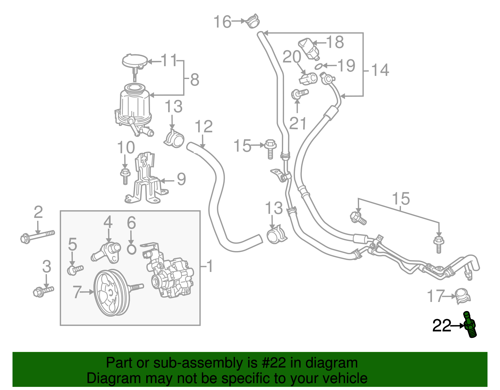 Connector Tube - Toyota (44416-60450)