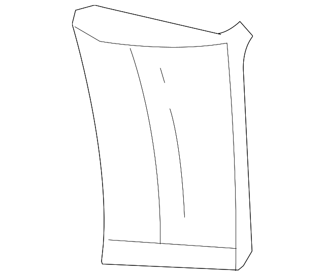Rear Trim Panel - Ford (YL8Z-7831011-BAD)