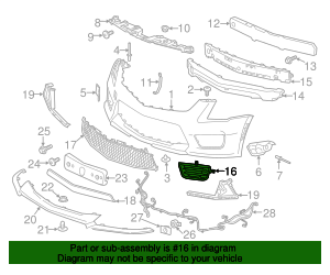 2016-2019 Cadillac ATS Trim Bezel - Driver's Side (LH) 23193511 ...