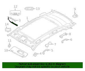 51447499443 - 2018-2021 BMW X3 Front Cover (51-44-7-499-443) | BMW of ...