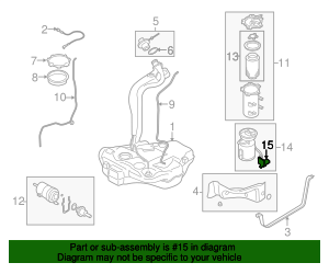 1K0-919-673-K - Fuel Sender Unit 2005-2007 Volkswagen | Volkswagen ...