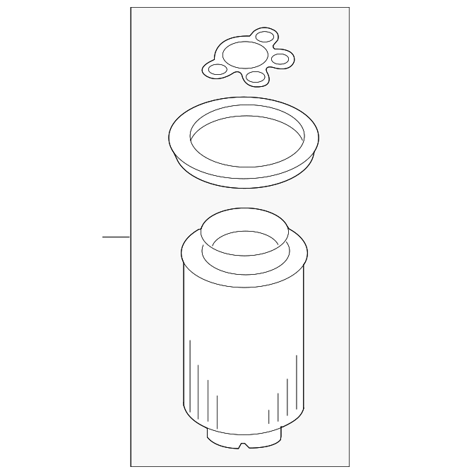 Fuel Filter Volkswagen (1K0127434A) vwpartscente