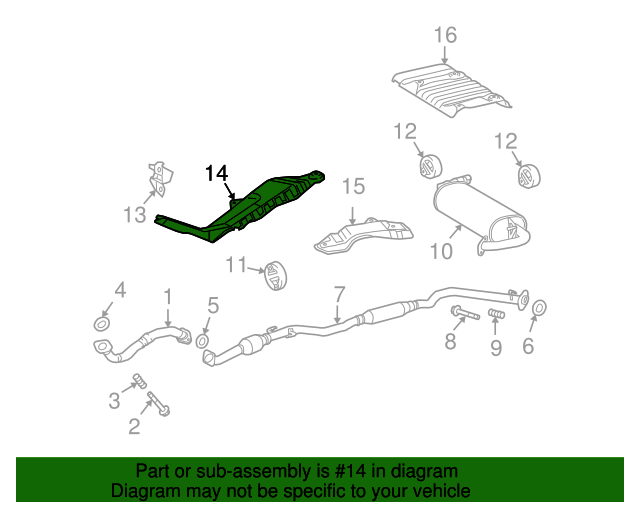 19184742 GM Heat Shield GM Parts Store