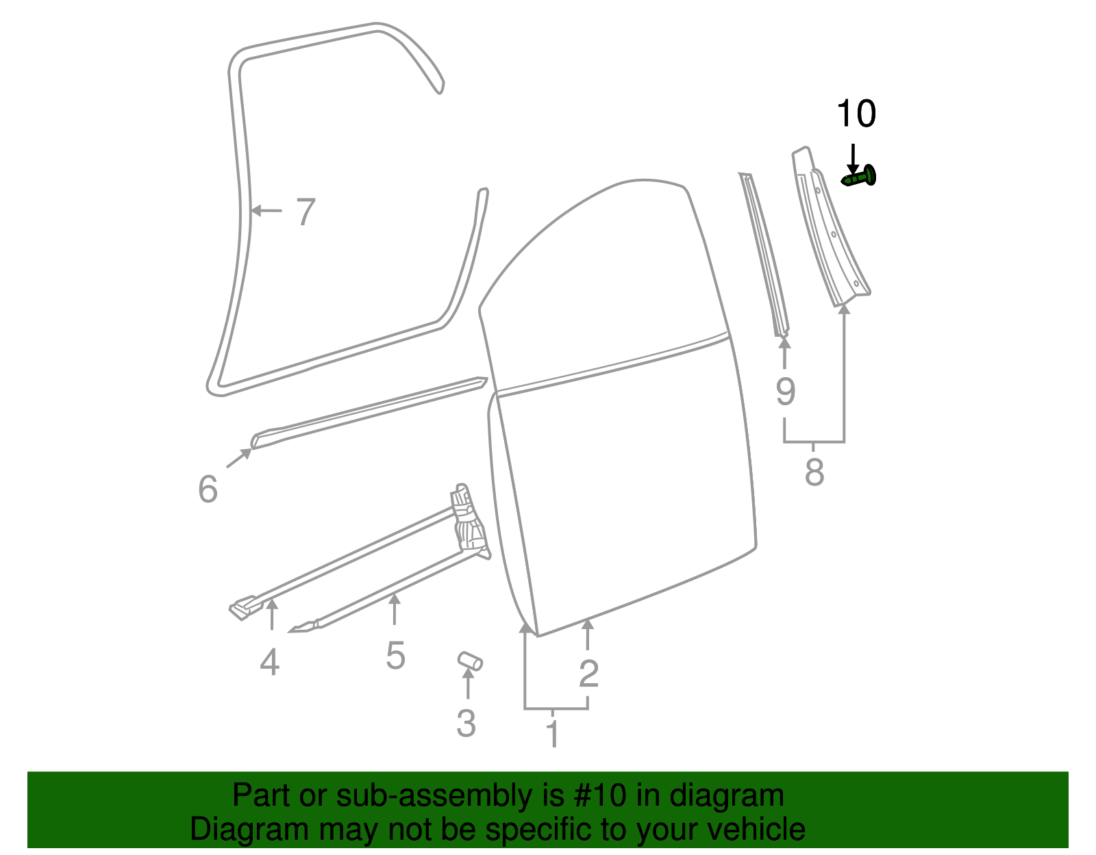 Applique Screw - Volkswagen (N-013-986-2)