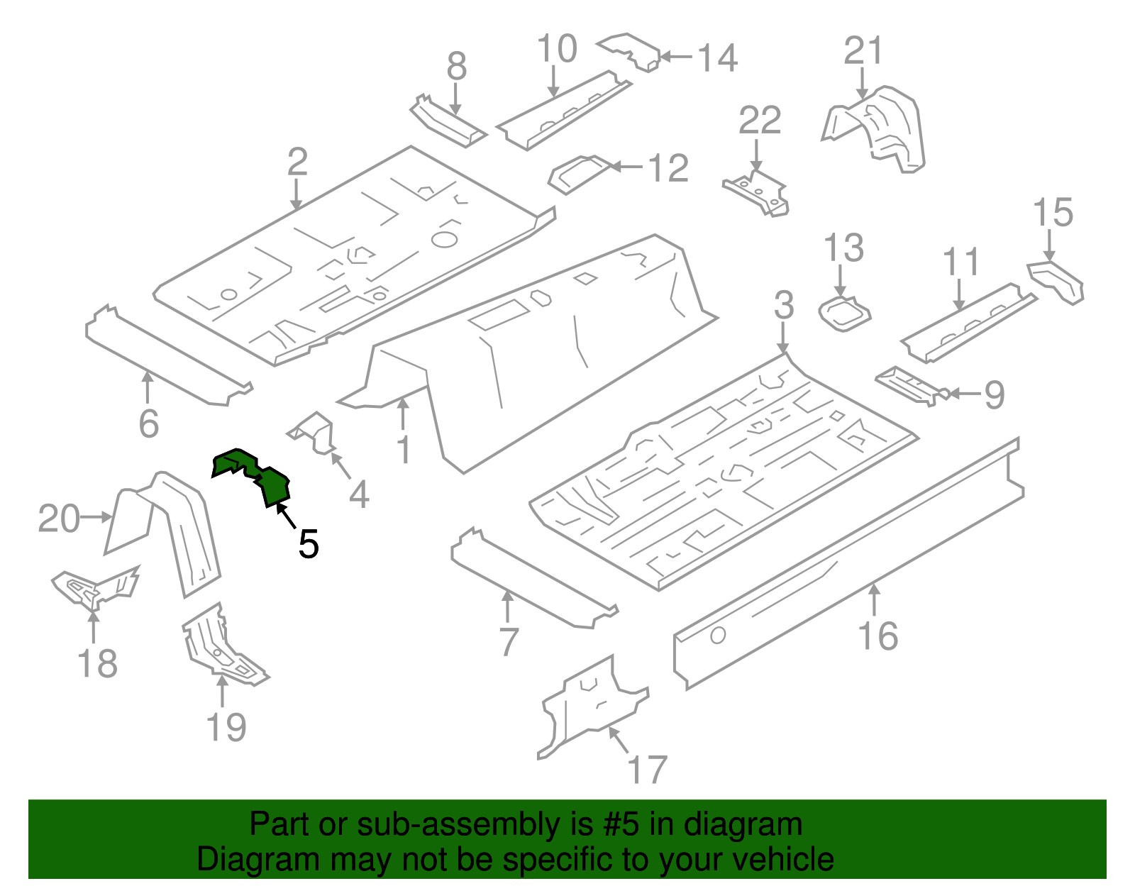 Mount Bracket - Scion (SU003-01351)