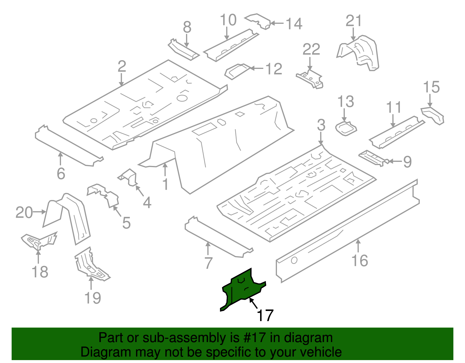 Inner Hinge Pillar - Scion (SU003-01242)