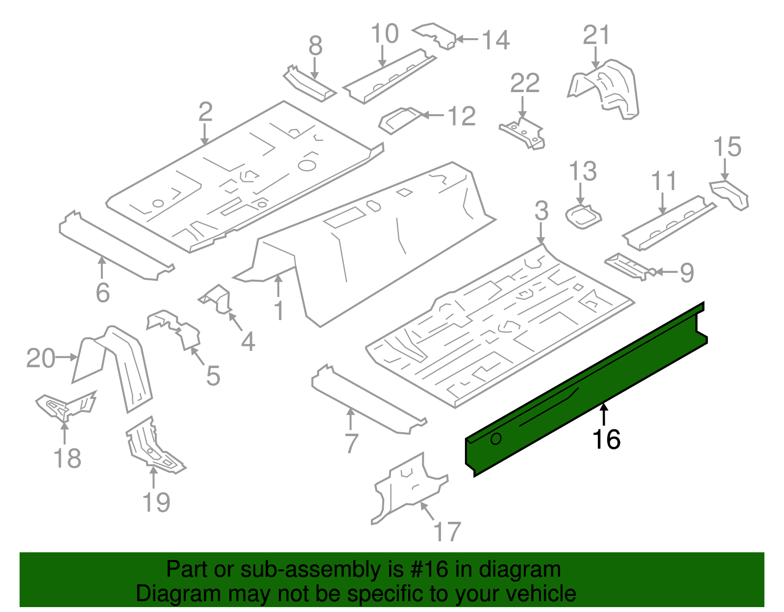Side Sill - Scion (SU003-01239)
