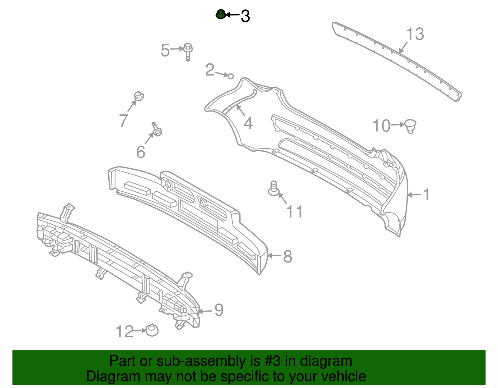 Multi-Purpose Nut - GM (94515341)