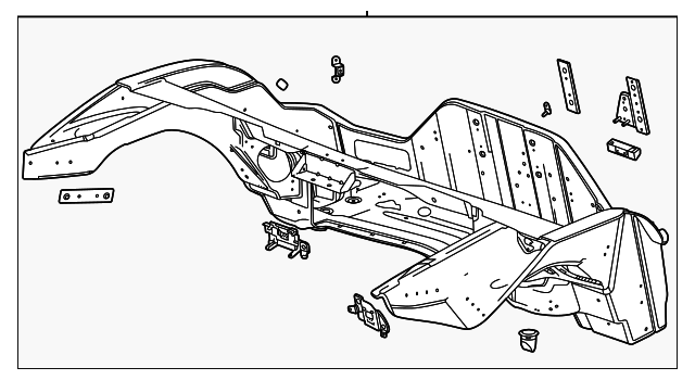 2023-2024 Chevrolet Corvette F Panel 85537232 | TascaParts.com 