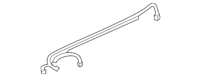Vacuum Hose - Ford (YL1Z-19C827-DA)