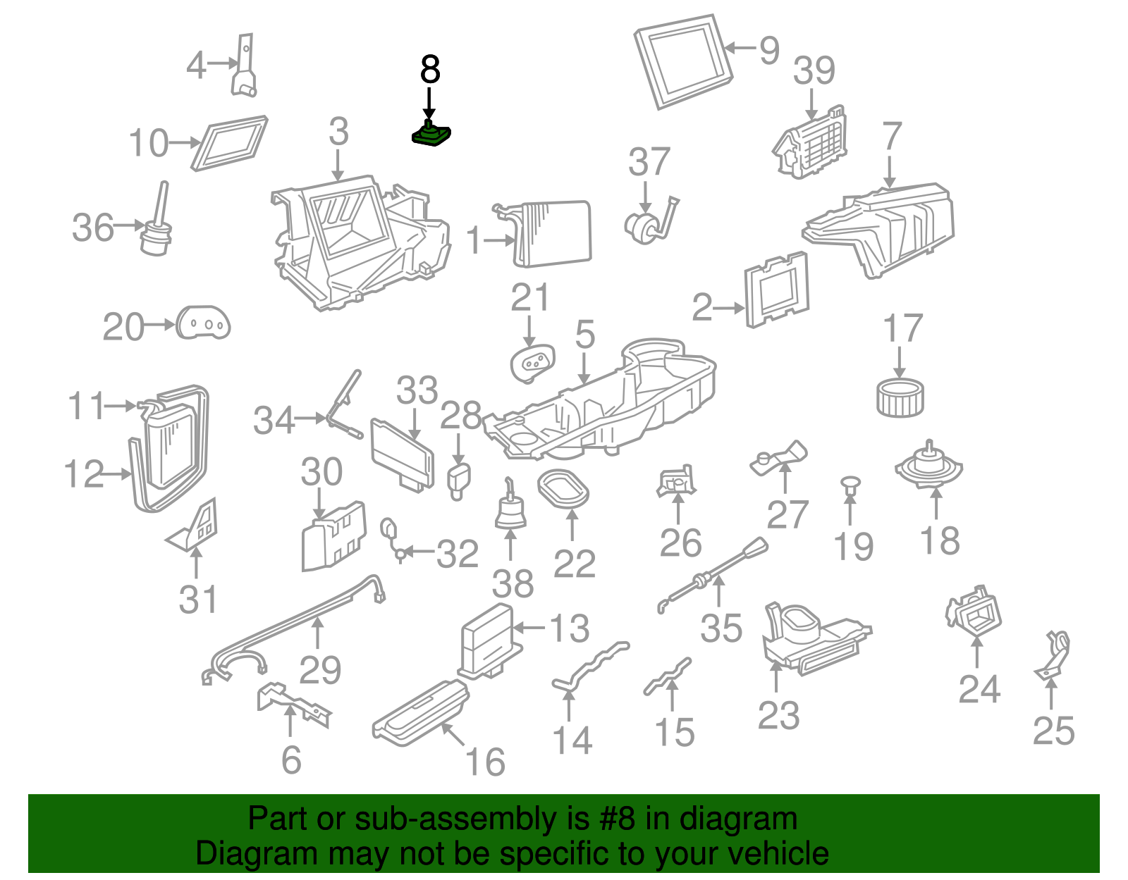 Housing Assembly - Ford (YL3Z-18456-CA)