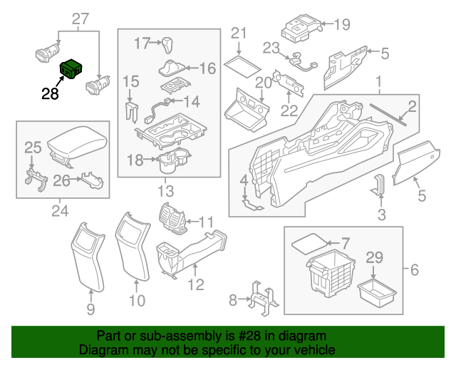 20162018 Hyundai Tucson USB Port 96120D3000 OEM Parts Online
