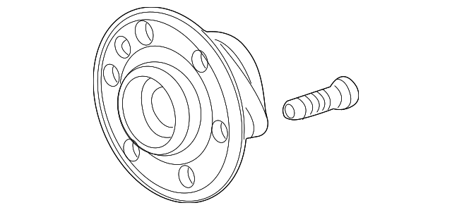 13552420 - Rear Wheel Hub 2017-2024 Cadillac XT5 | AutoNationParts.com