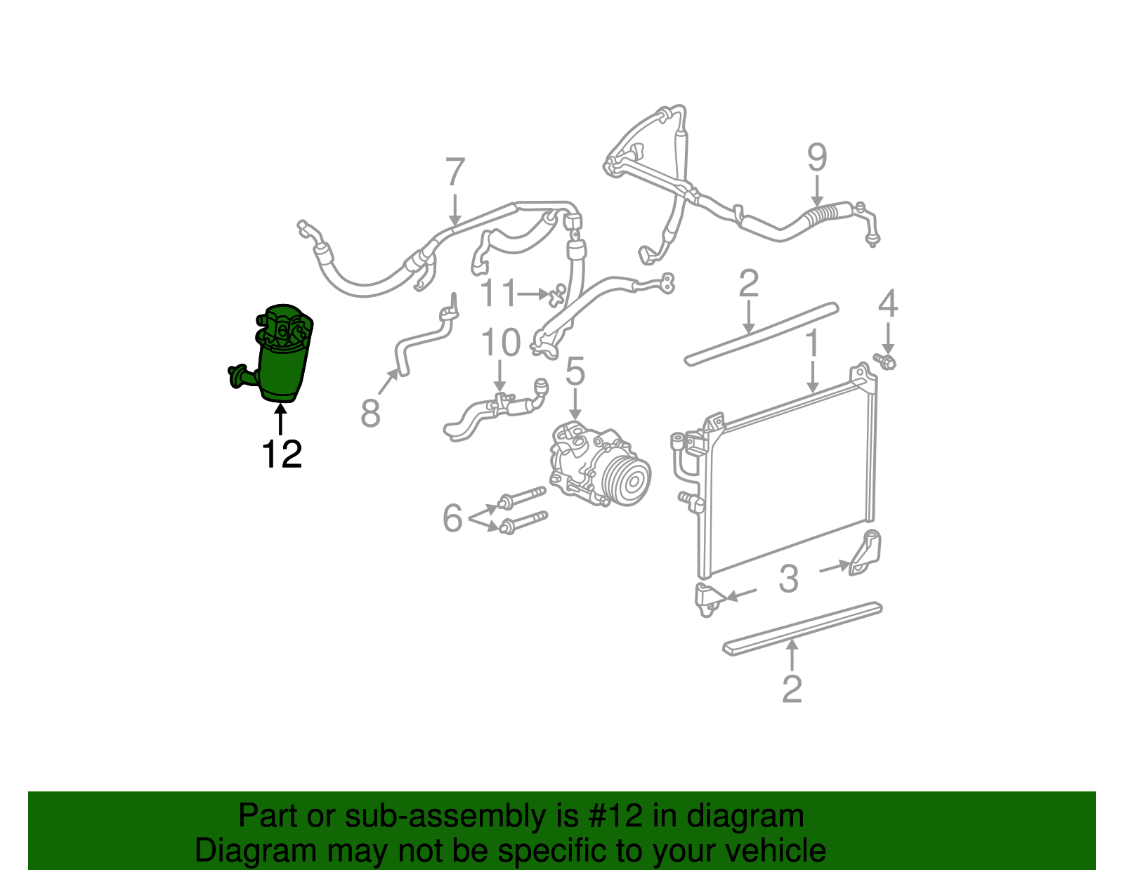 Accumulator - GM (88986802)