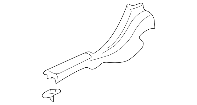 Rear Sill Plate - GM (25707644)