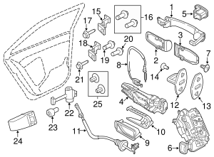 2009-2022 Volkswagen Lock Screw WHT-003-688 | Volkswagen Parts Catalog