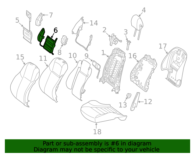 2138005200 Lumbar Support 20212023 MercedesBenz MercedesBenz USA Parts