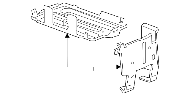 Battery Tray - GM (84081576)